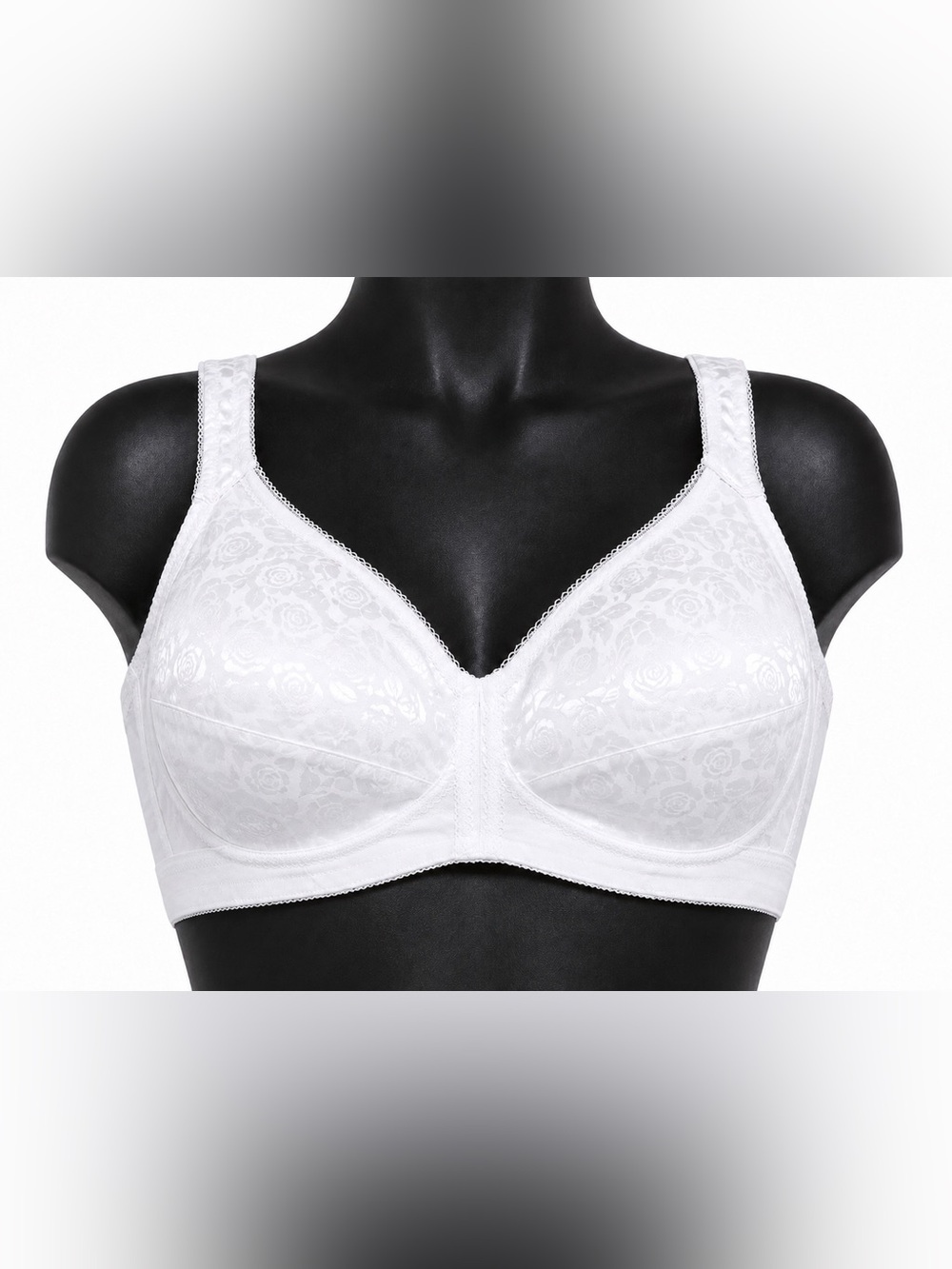 Playtex Curvy Comfy Confident Beautiful Bra 46DDD Plus Size Wirefree NWT